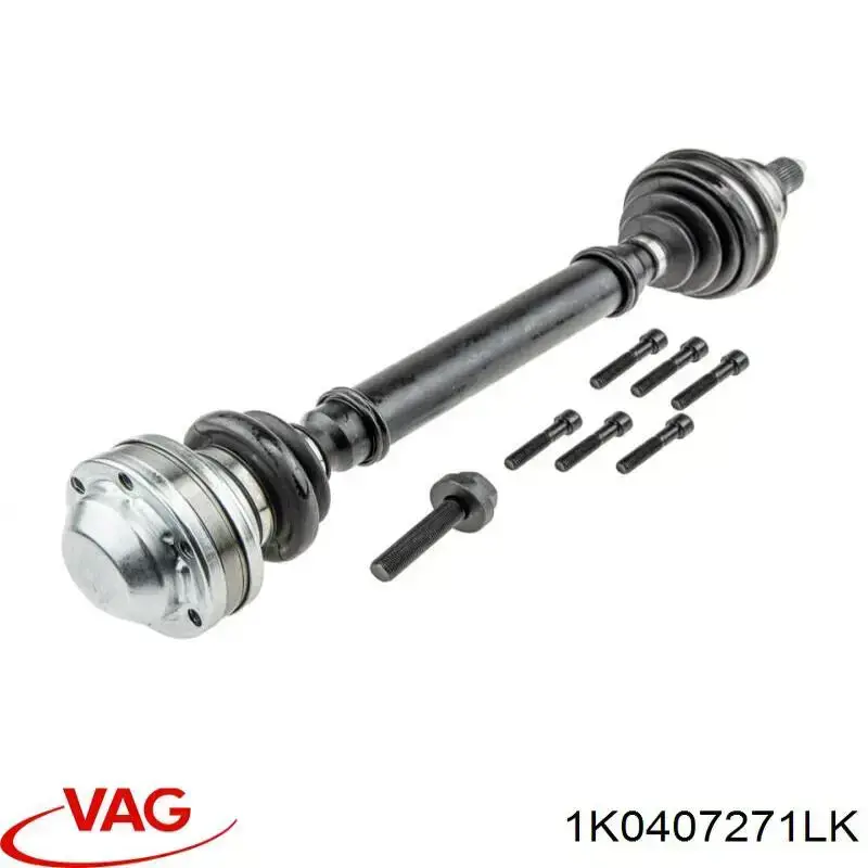 1K0407763DX VAG Полуось передняя левая
