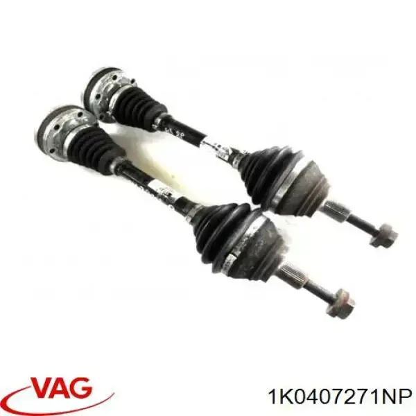 1K0407271NP VAG Полуось передняя левая