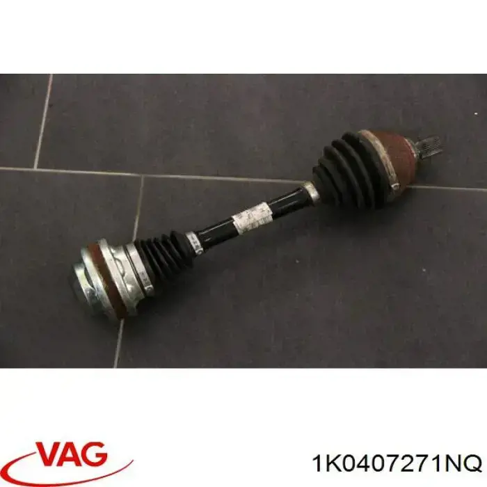 Левая полуось 1K0407271NQ VAG
