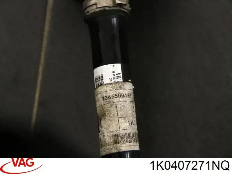 1K0407271NQ VAG Полуось передняя левая