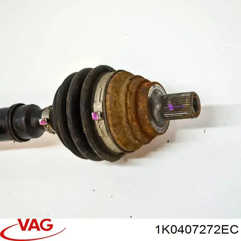 Купить 1K0407272EC VAG Вал приводной правый