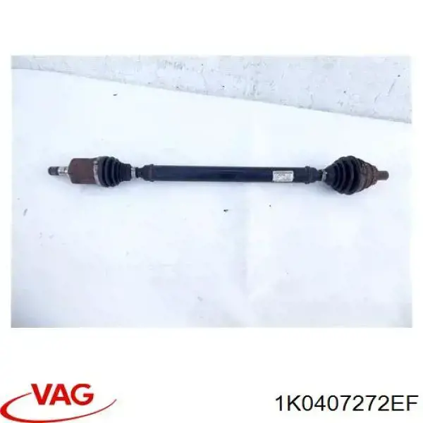 Правая полуось 1K0407272EF VAG