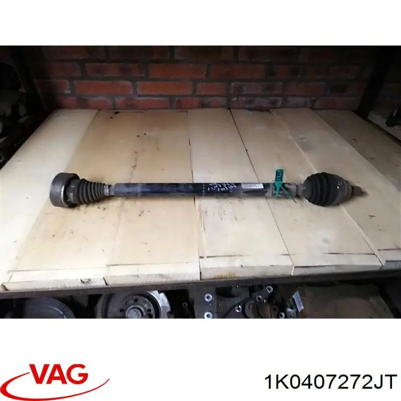 Правая полуось 1K0407452AX VAG