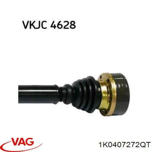 Правая полуось 1K0407764RX VAG