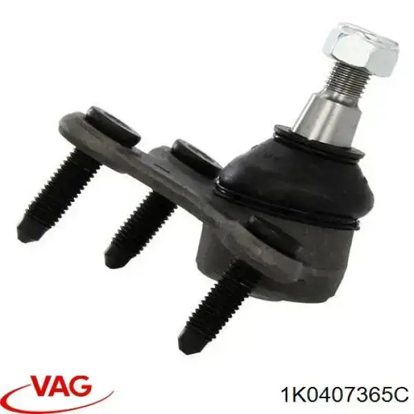 Нижняя левая шаровая опора 1K0407365C VAG