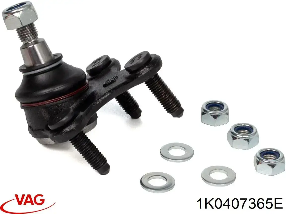 Шаровая опора левая нижняя VAG 1K0407365E
