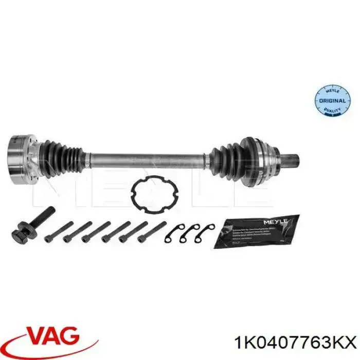 Привод передний левый VAG 1K0407763KX цена, от 50.69 USD