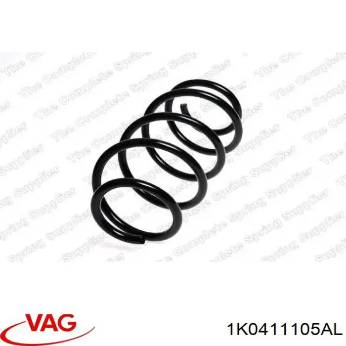 1K0411105AL VAG Пружина передней подвески