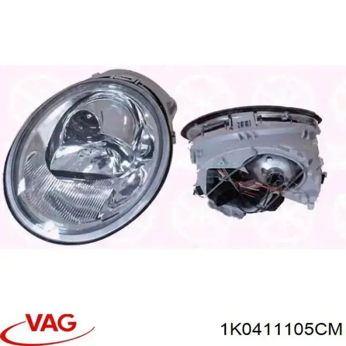 Купить 1K0411105CM VAG Винтовая пружина подвеска