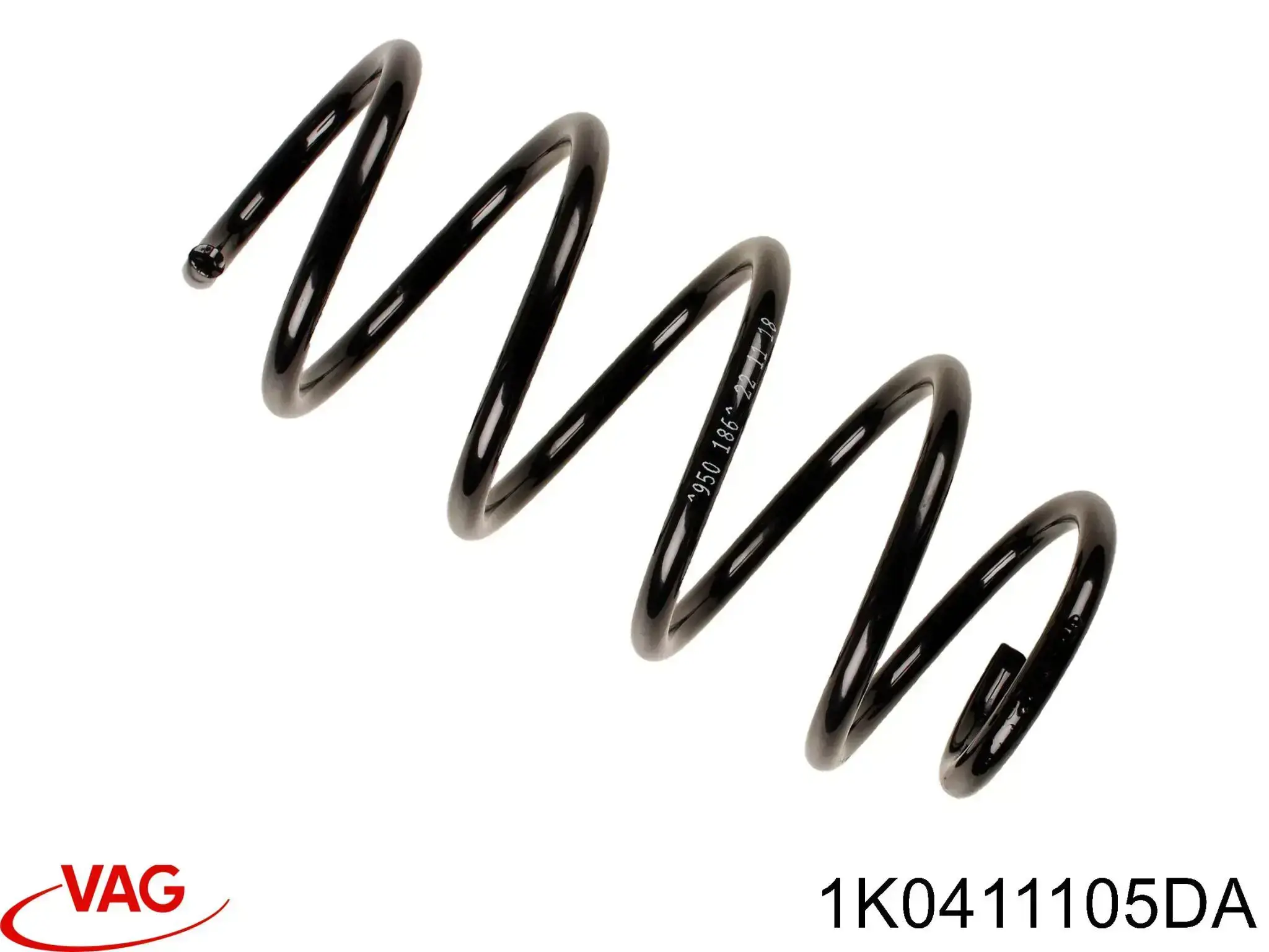Пружина передняя VAG 1K0411105DA