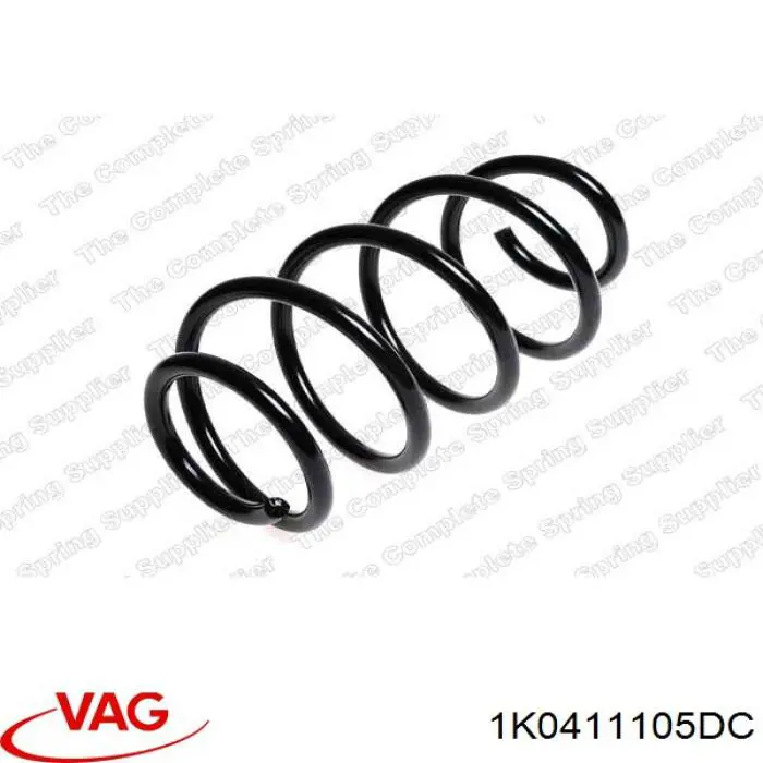 Передняя пружина 1K0411105DC VAG