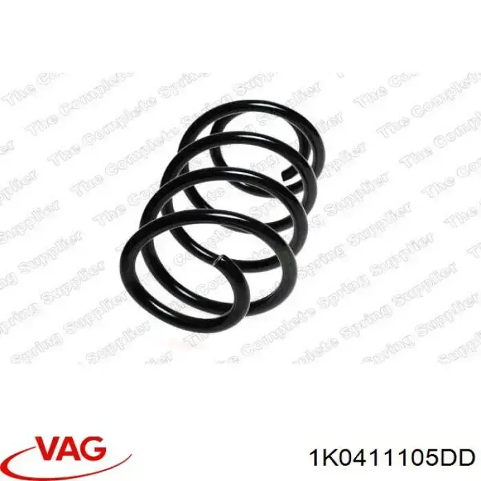 1K0411105DD VAG Пружина передней подвески
