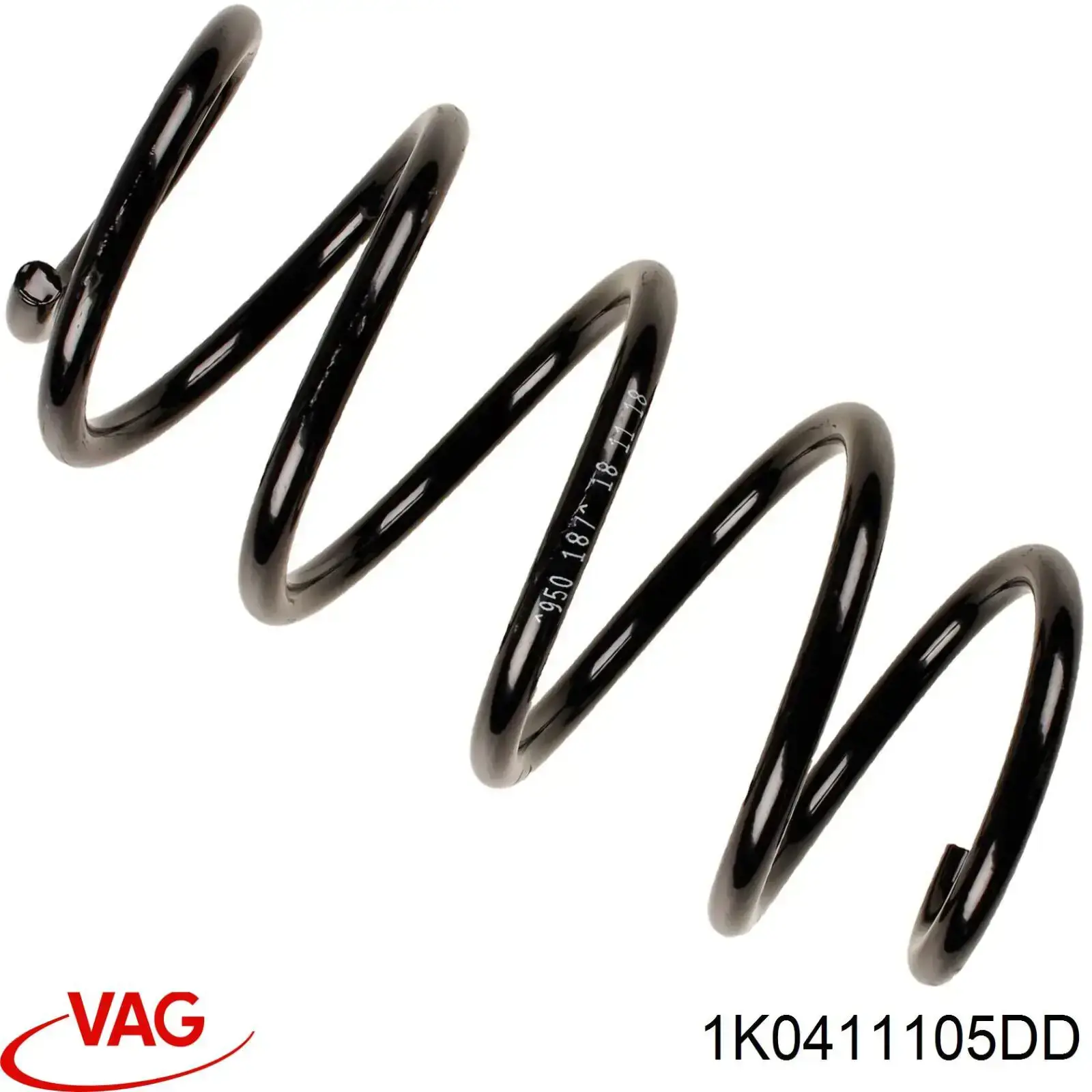 Пружина амортизатора передняя VAG 1K0411105DD цена, от 36.24 USD