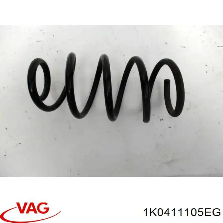 Пружина амортизатора передняя VAG 1K0411105EG цена, от 28.22 USD
