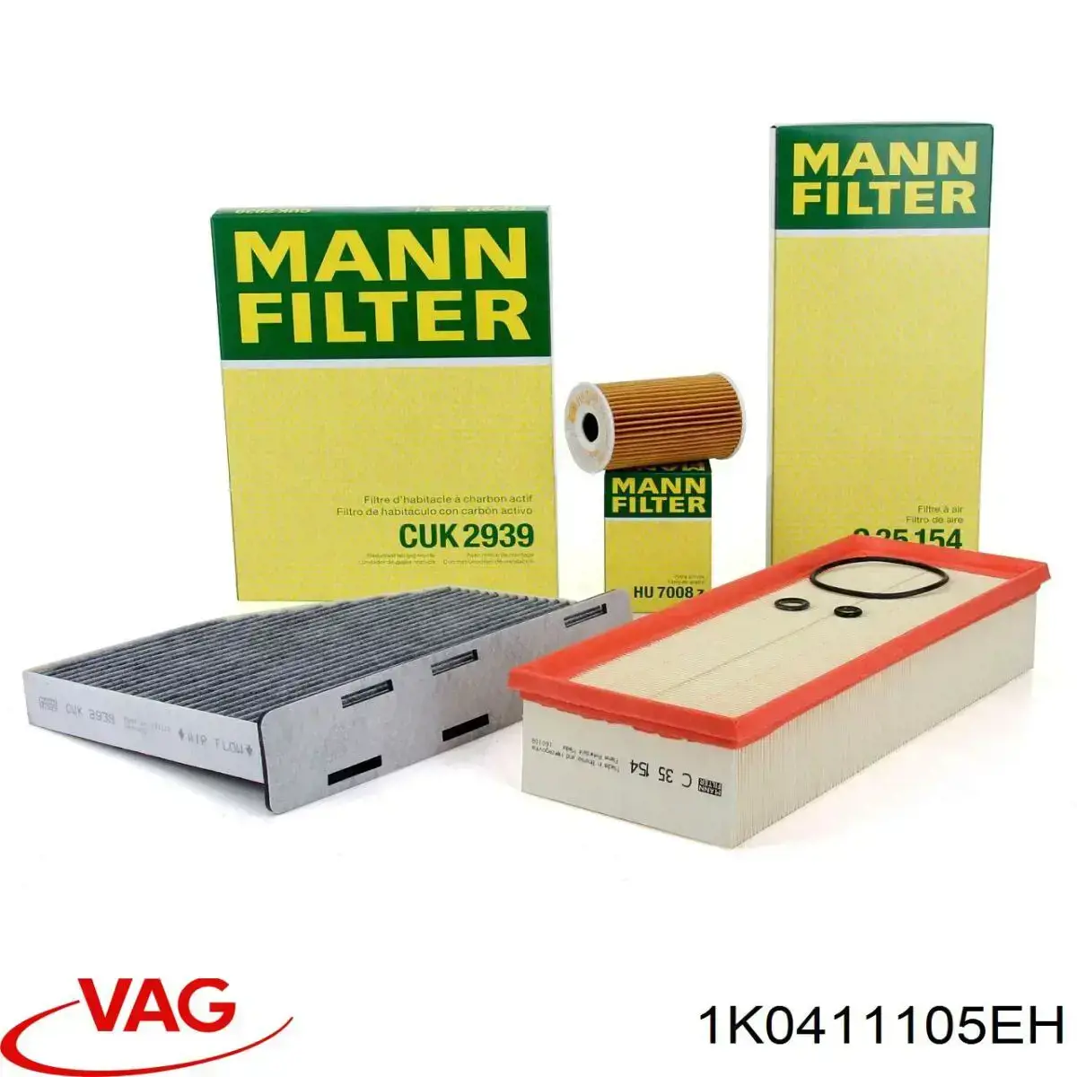 Пружина амортизатора передняя VAG 1K0411105EH цена, от 33.76 USD