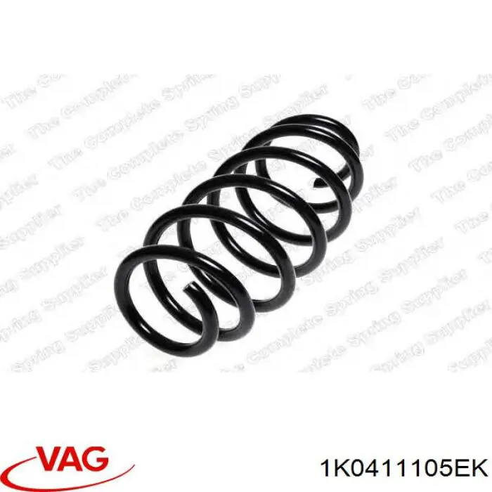 1K0411105EK VAG Пружина передней подвески