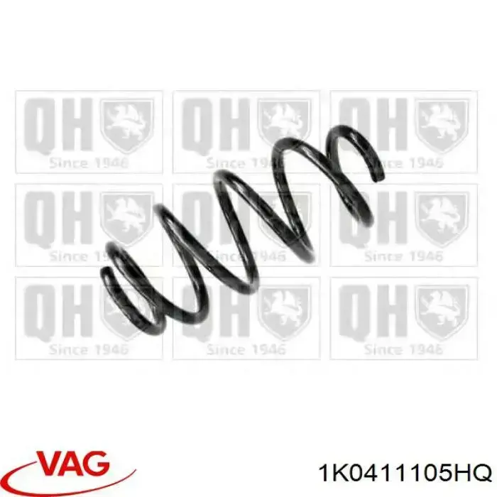 1K0411105HQ VAG Пружина передней подвески