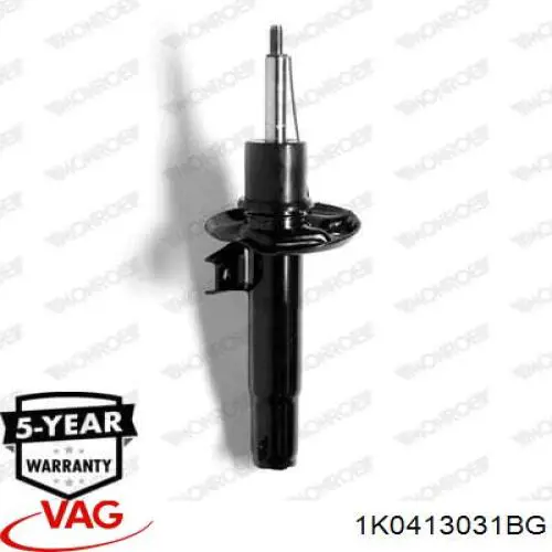 Стойка амортизатора передняя VAG 1K0413031BG цена, от 50.68 USD