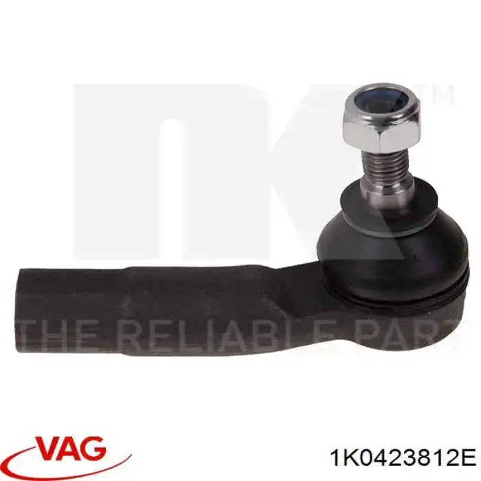 1K0423812E VAG Наружный наконечник рулевой тяги