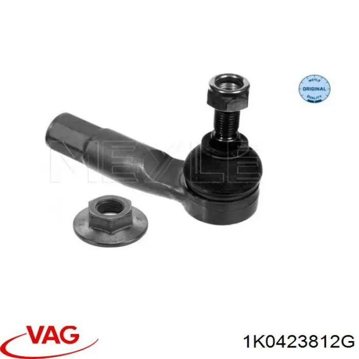 Купить 1K0423812G VAG Наконечник рулевой тяги, внешний