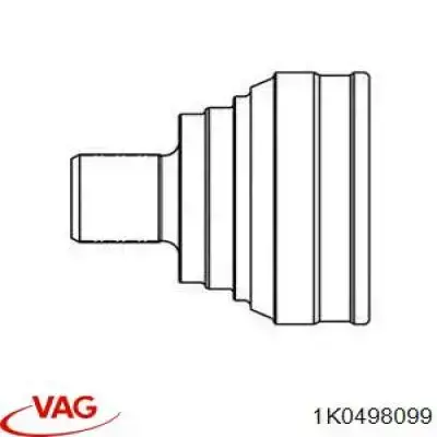 1K0498099 VAG Наружная граната