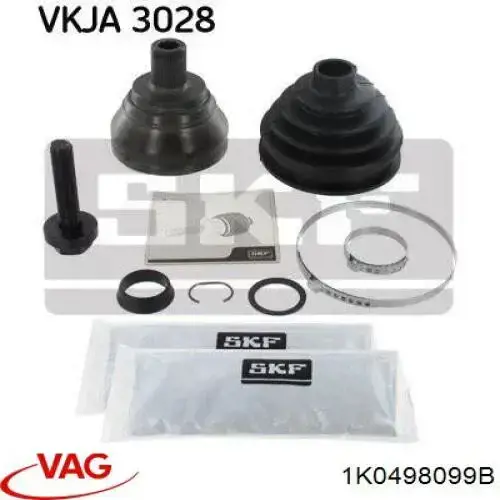 ШРУС наружный VAG 1K0498099B
