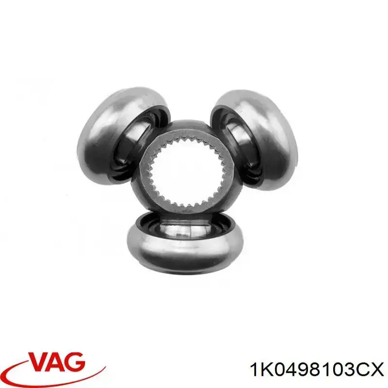 Шарнир угловых скоростей внутренний передний VAG 1K0498103CX цена, от 38.90 USD