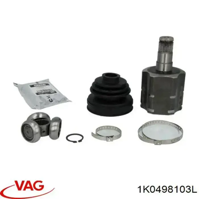 Шарнир угловых скоростей внутренний передний VAG 1K0498103L цена, от 38.93 USD