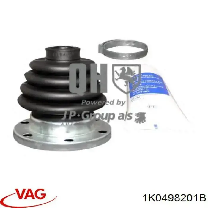Купить 1K0498201B VAG Пыльник гранаты внутренний, передней полуоси