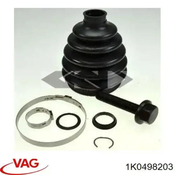 1K0498203 VAG Пыльник шарнира угловых скоростей наружный задний