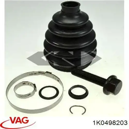 Пыльник наружной гранаты, задней полуоси VAG 1K0498203 цена, от 14.25 USD