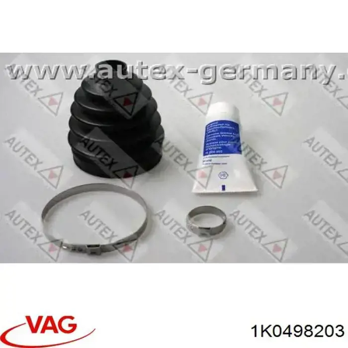 Пыльник ШРУСа задней полуоси наружный 1K0498203 VAG