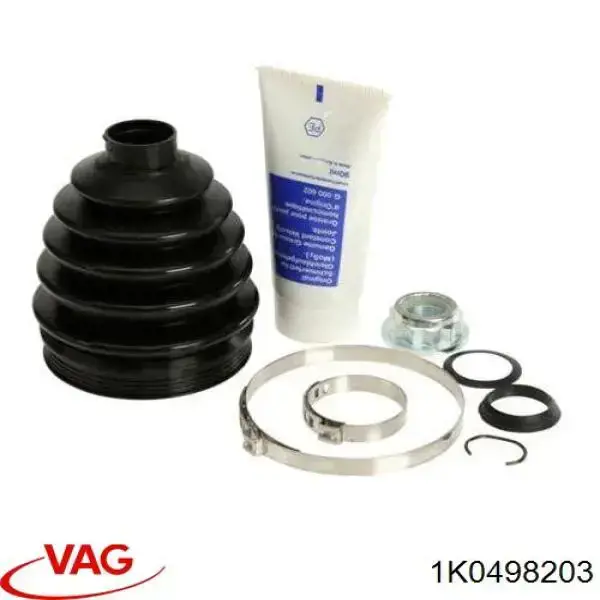 Купить 1K0498203 VAG Пыльник ШРУСа задней полуоси наружный