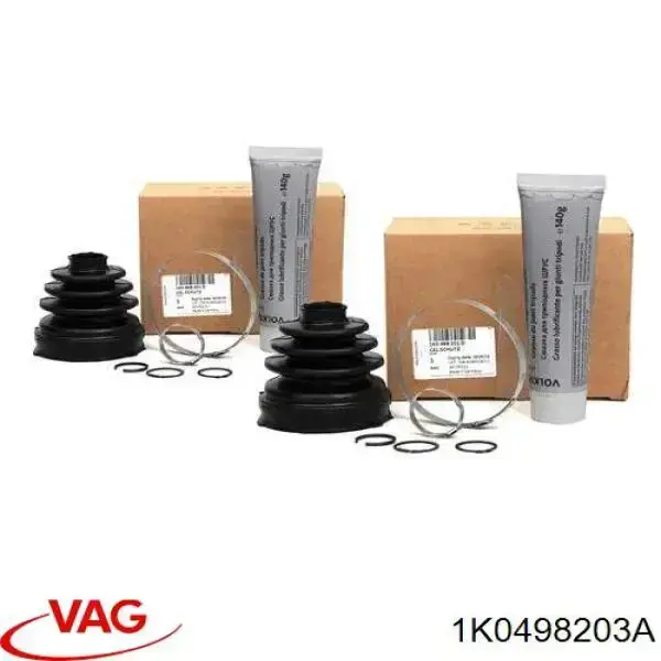 Купить 1K0498203A VAG Пыльник гранаты наружный, передний