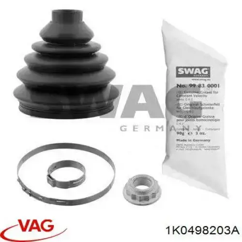 Пыльник ШРУСа наружный 1K0498203A VAG