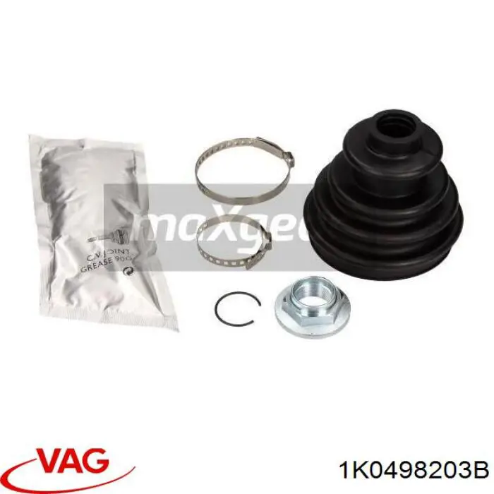Пыльник ШРУСа передней полуоси наружный VAG 1K0498203B