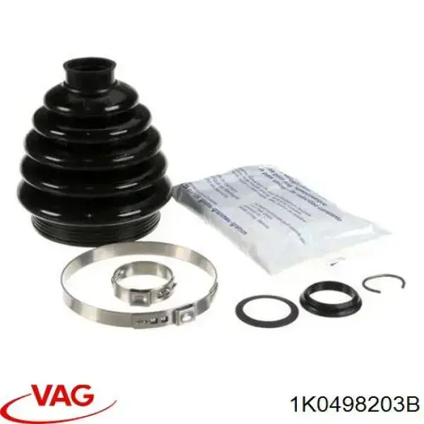 Купить 1K0498203B VAG Пыльник гранаты наружный, передний