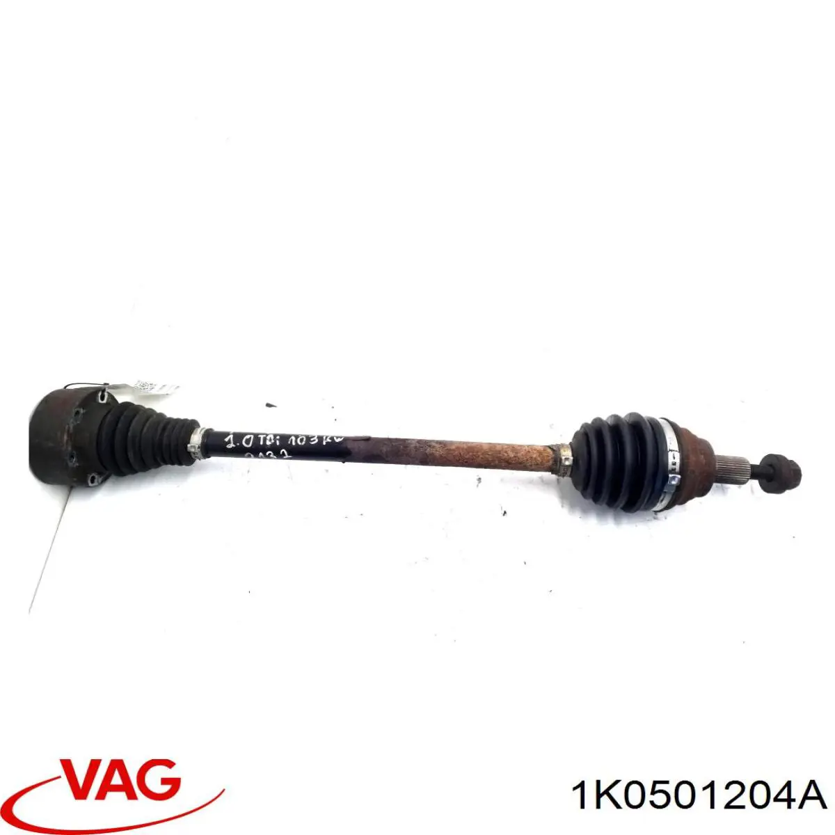1K0501204A VAG Полуось задняя правая
