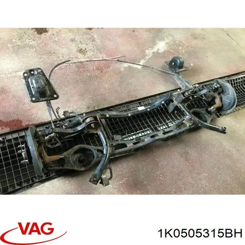 Купить 1K0505315BH VAG Оси полуприцепов и прицепов
