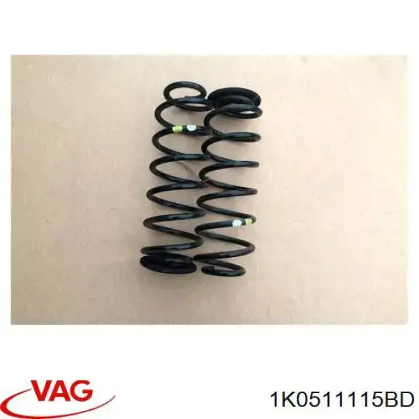 Купить 1K0511115BD VAG Пружина подвески