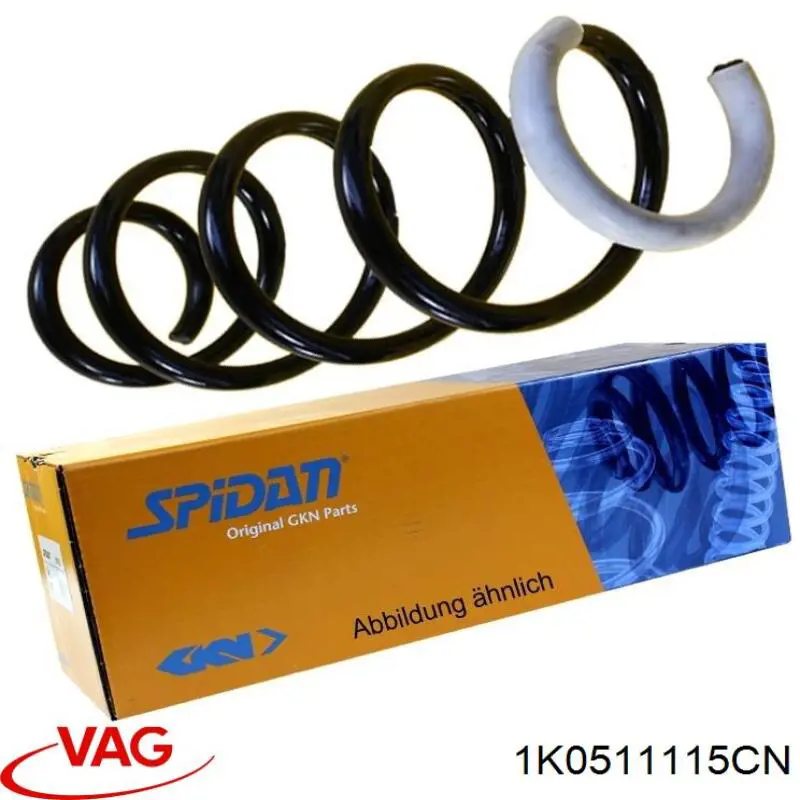 Пружина амортизатора VAG 1K0511115CN цена, от 28.25 USD