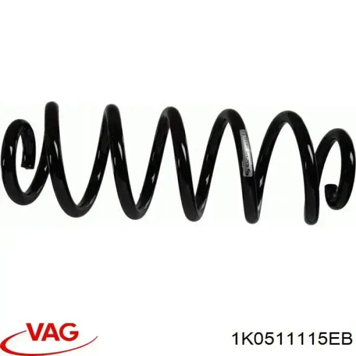 Купить 1K0511115EB VAG Пружина подвески