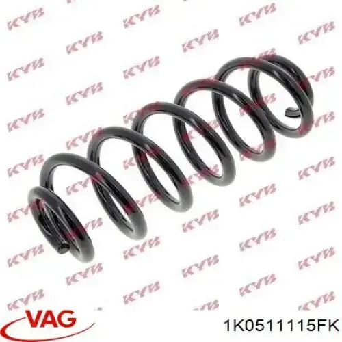 Пружина амортизатора VAG 1K0511115FK цена, от 35.14 USD