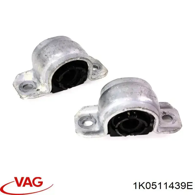 Хомут крепления втулки стабилизатора заднего VAG 1K0511439E цена, от 2.53 USD