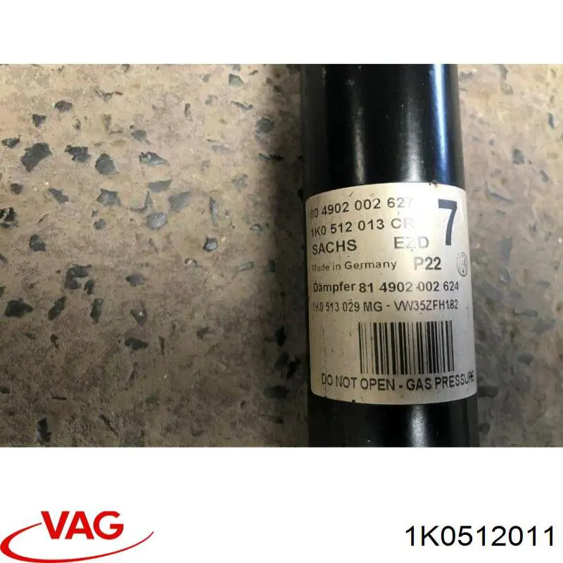 Стойка задняя, левая VAG 1K0512011 цена, от 8.47 USD