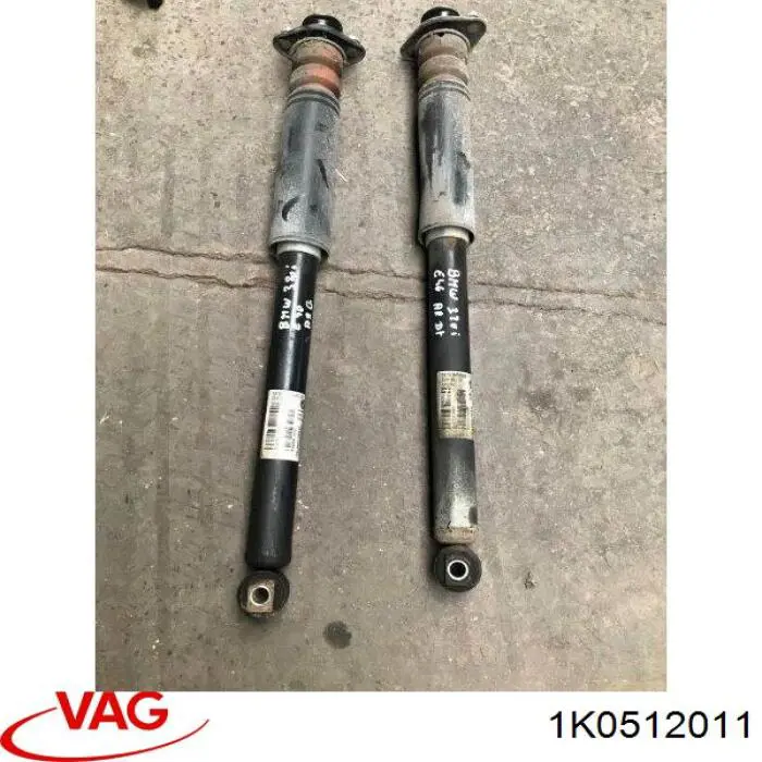 1K0512011 VAG Амортизатор задней подвески, левый