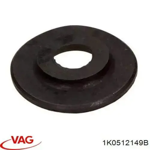 1K0512149B VAG проставка (резиновое кольцо пружины задней верхняя)