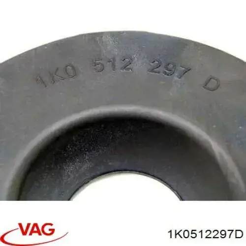 Проставка (резиновое кольцо) пружины задней, нижняя VAG 1K0512297D