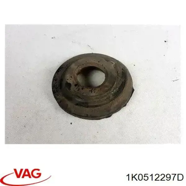 1K0512297D VAG Проставка (резиновое кольцо) пружины задней нижняя