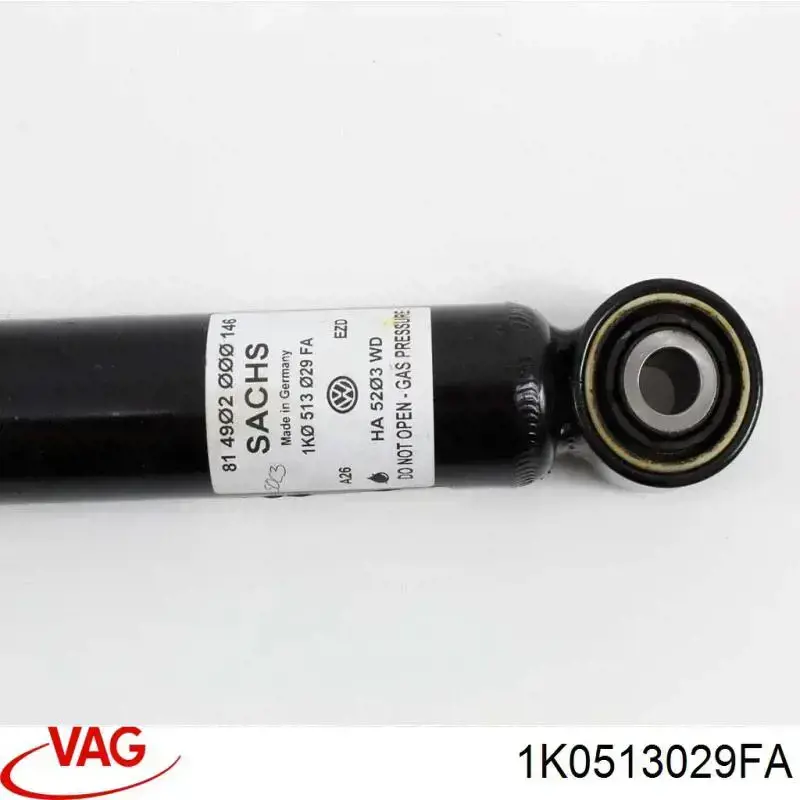 Амортизатор задний 1K0513029FA VAG